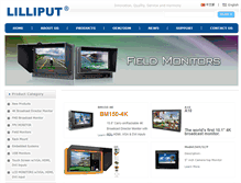 Tablet Screenshot of lilliputusa.com